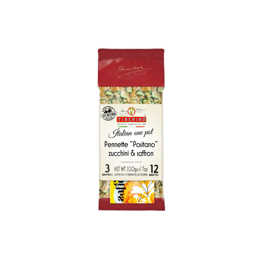 Pennette with Zucchini & Saffron One Pot Dish