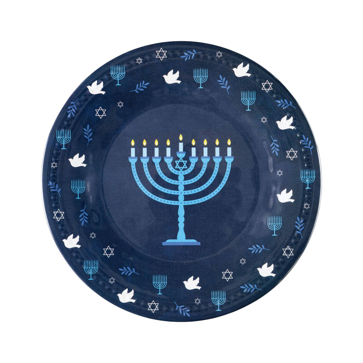 Hanukkah 9" Melamine Plate