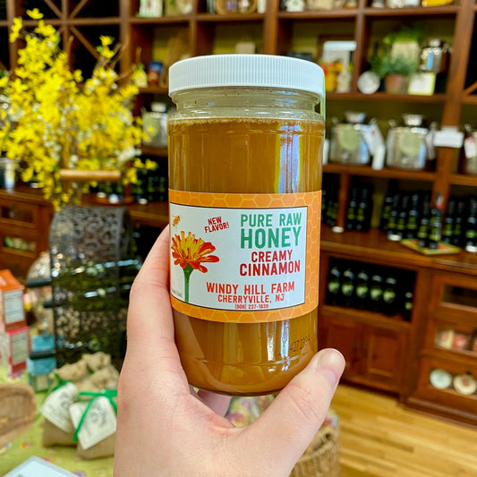 Pure Raw Local Cinnamon Honey
