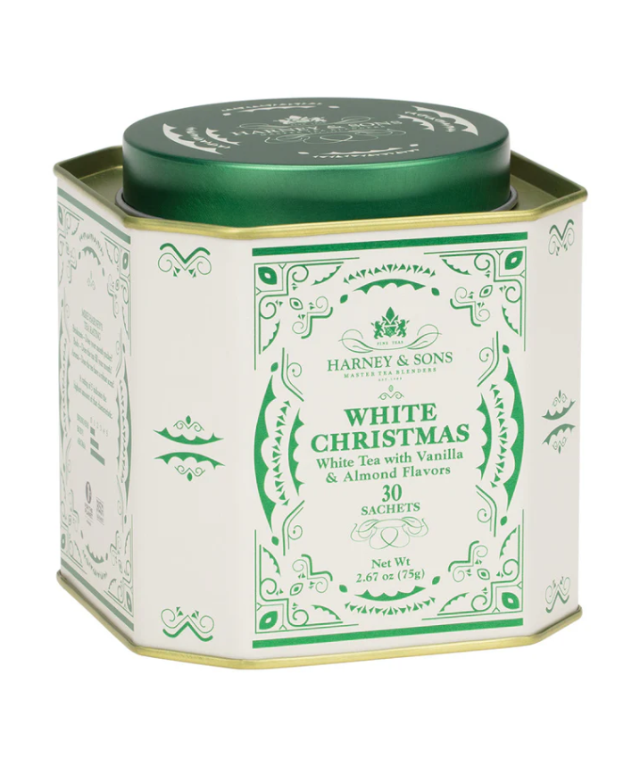 White Christmas tea