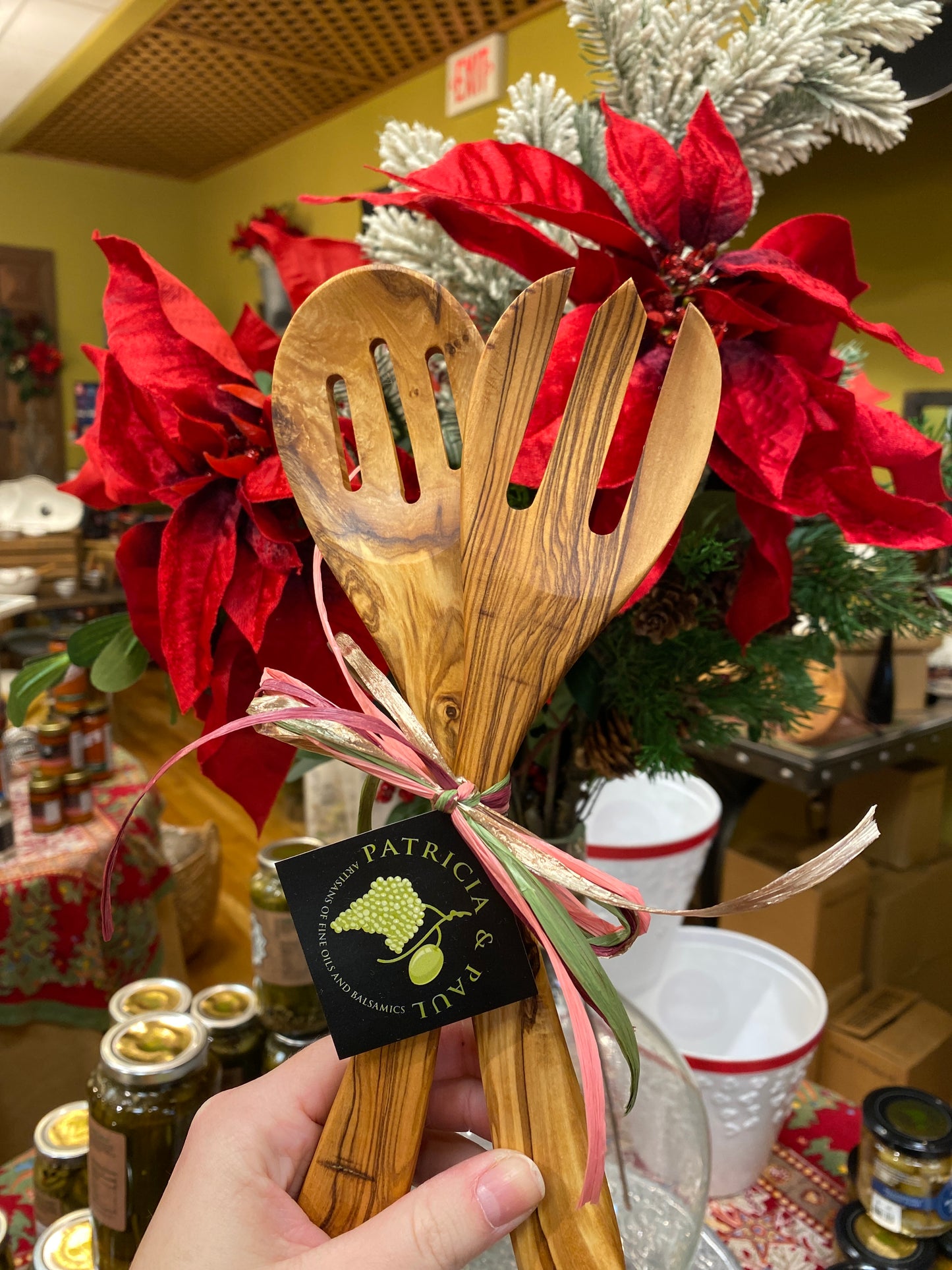 Olive Wood Cooking Tool Set