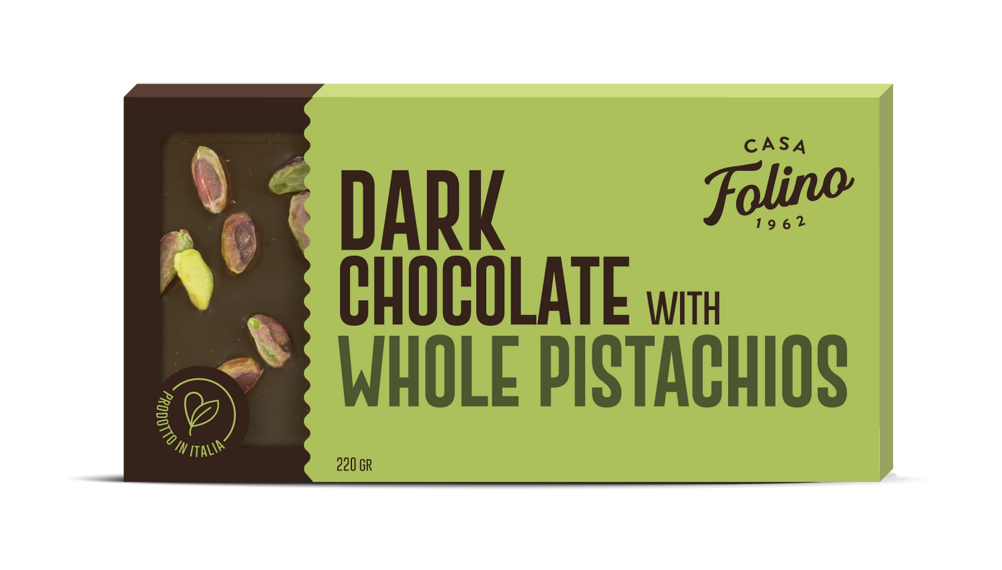 Pistachio Dark Chocolate Bar