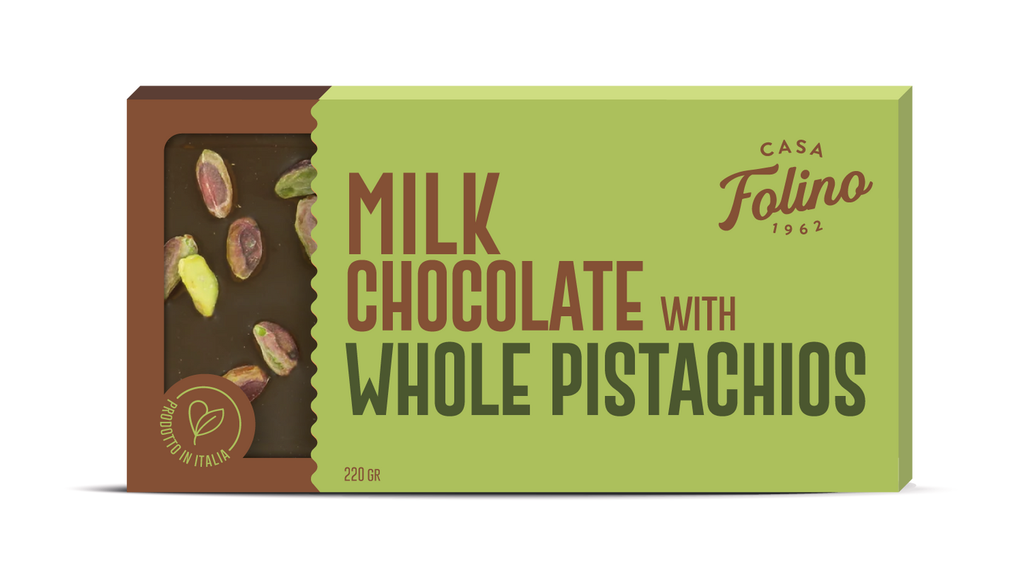 Pistachio Milk Chocolate Bar