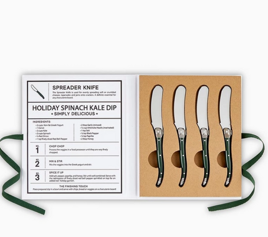 Green Charcuterie Spreaders