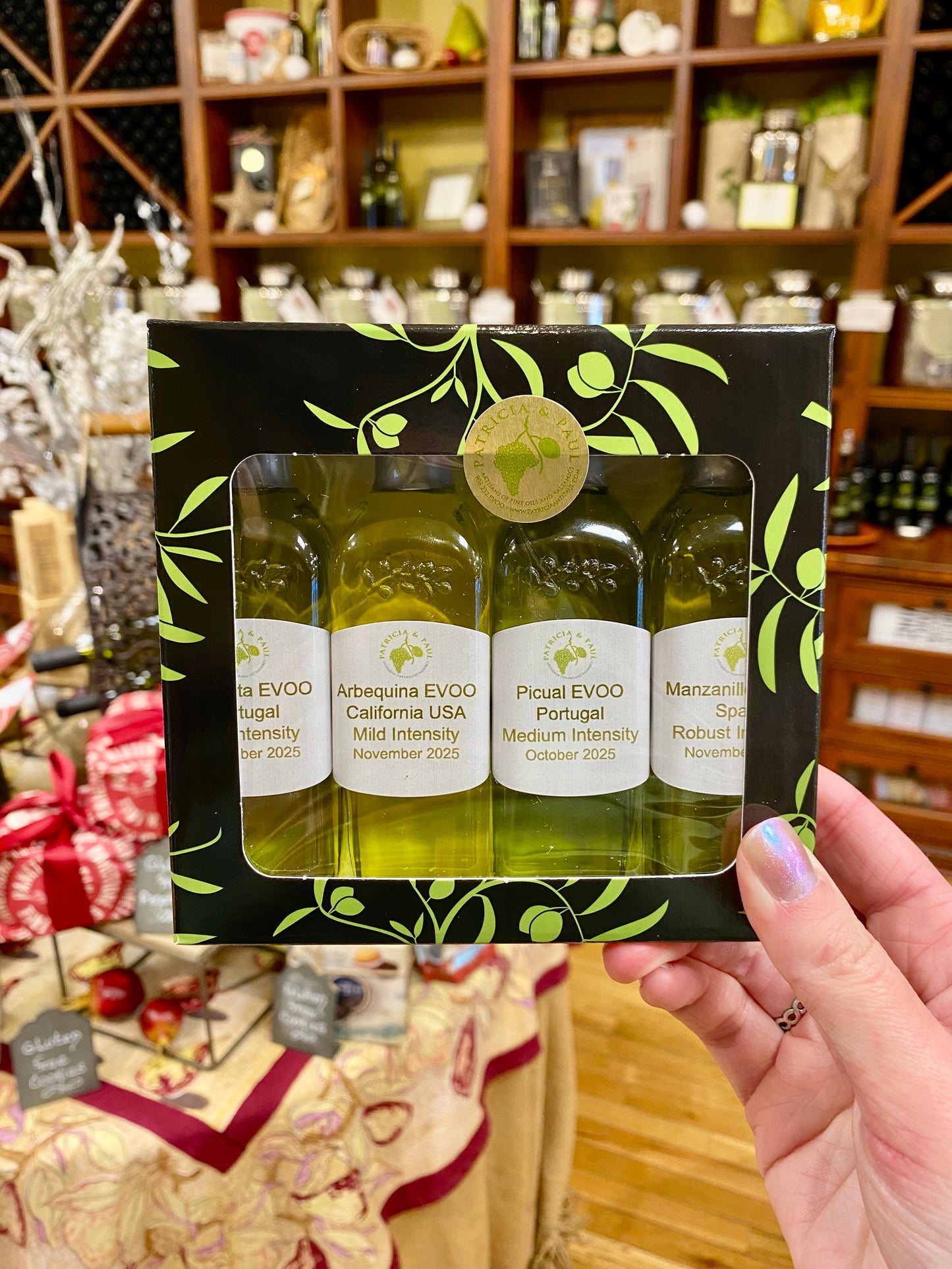 NEW! 4 Pack Sampler Set of Ultra Premium Plain EVOO