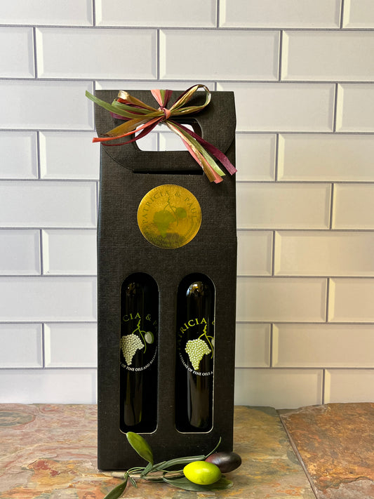 Two 200ml Bottles in Black Gift Box