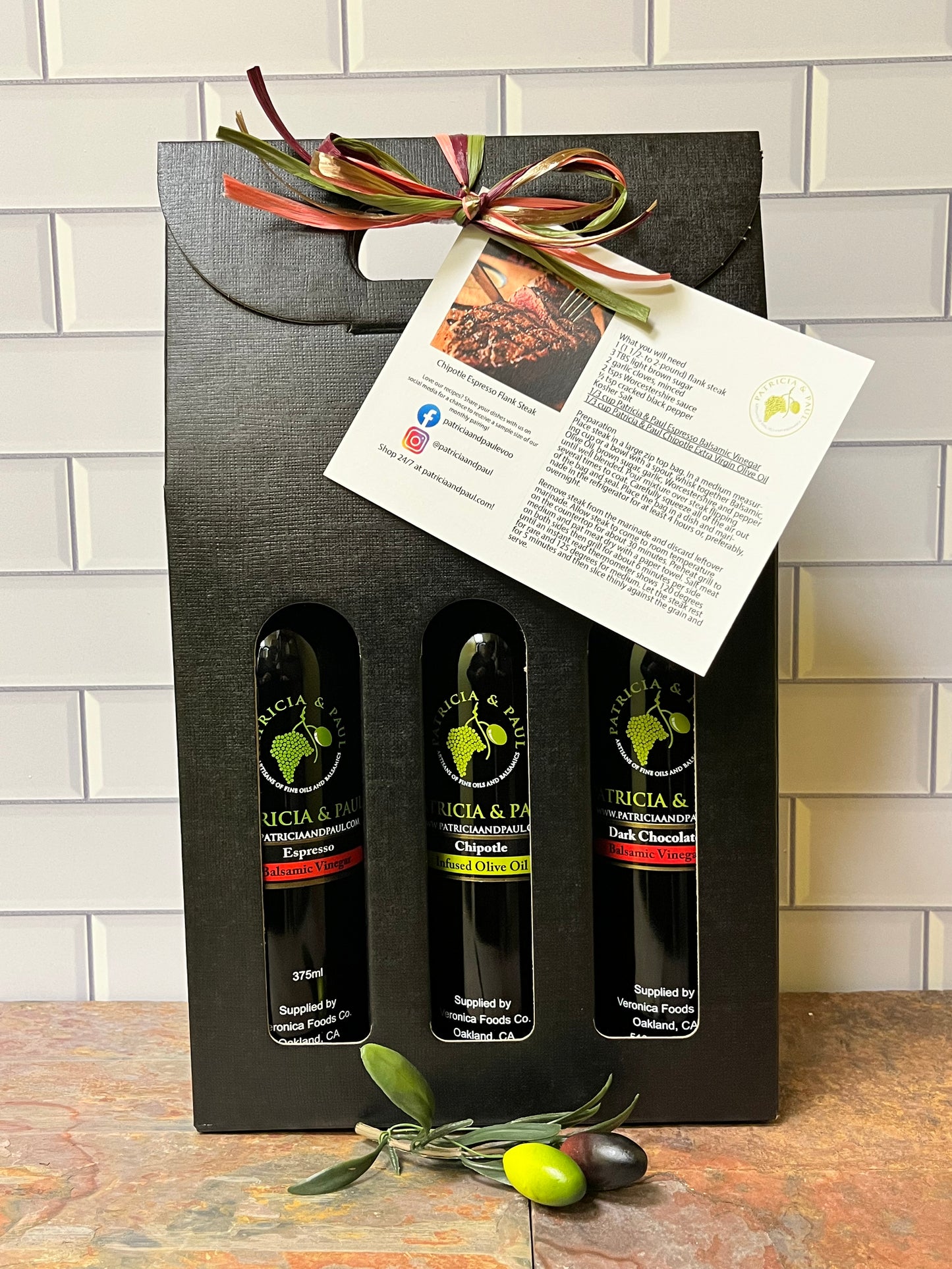 Steak Marinating Gift Set