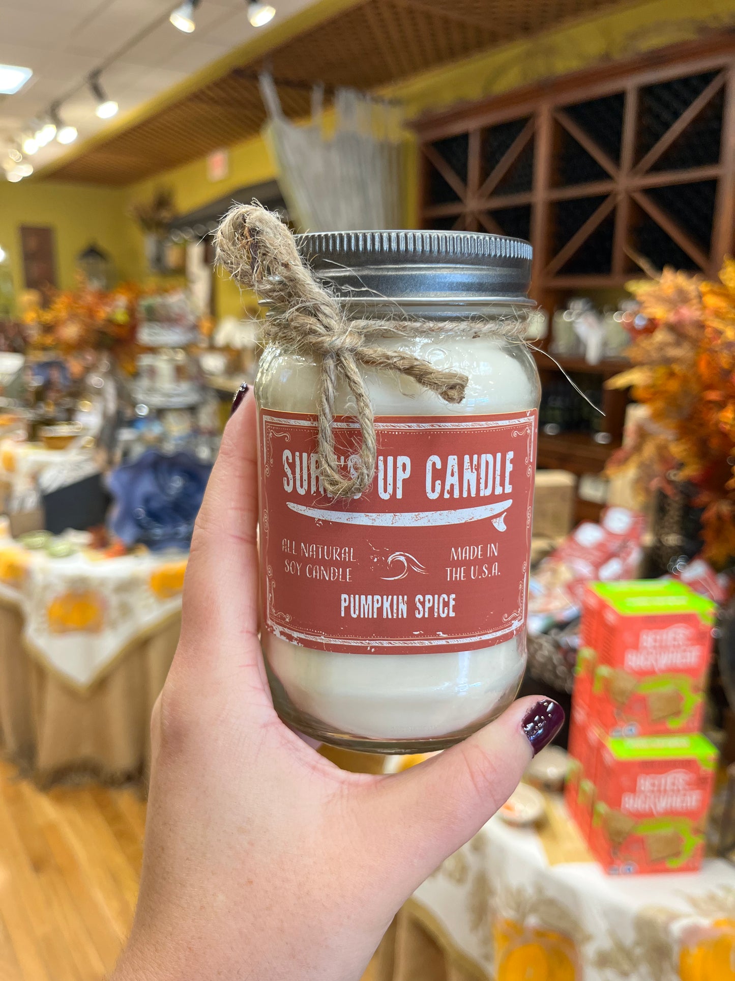 Pumpkin Spice All Natural Soy Candle