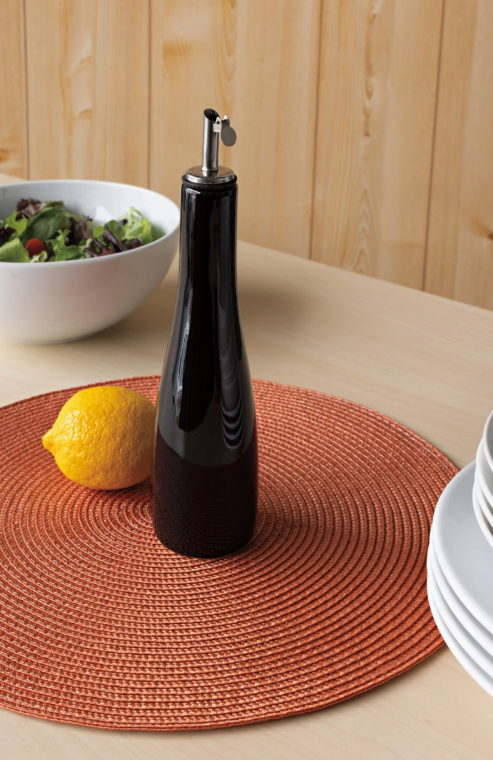 Black Ceramic Cruet