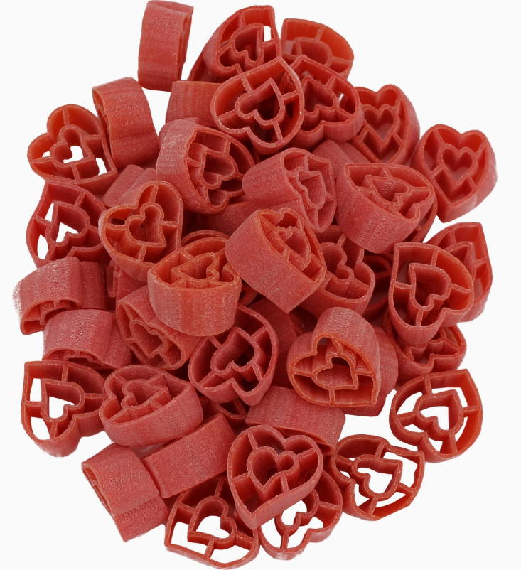 Red Hearts Pasta