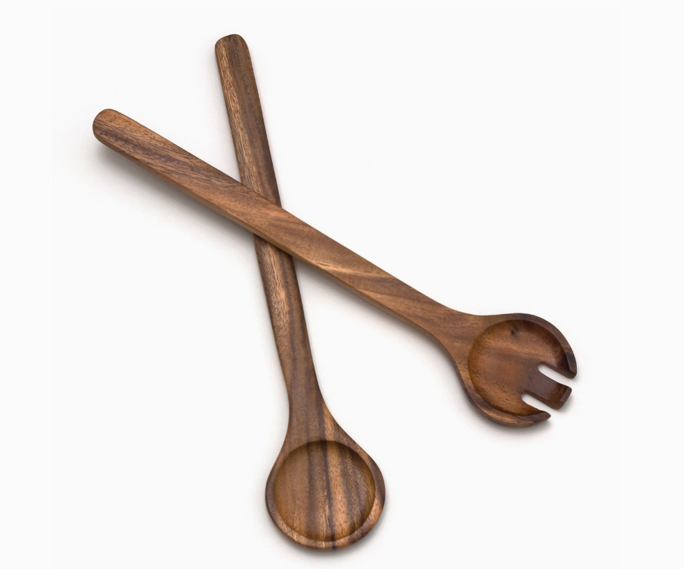 Acacia Salad Servers