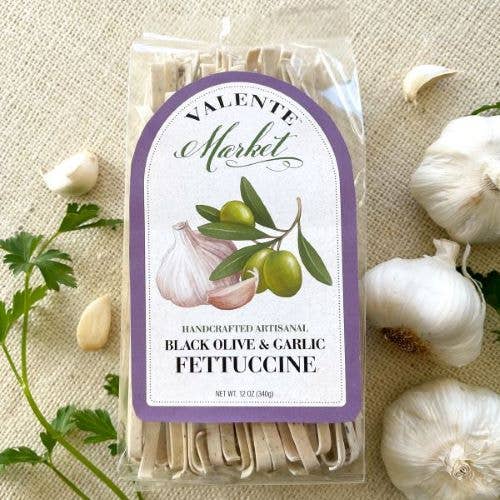 Rosemary Olive Fettuccine / Dry Pasta / Specialty Pasta