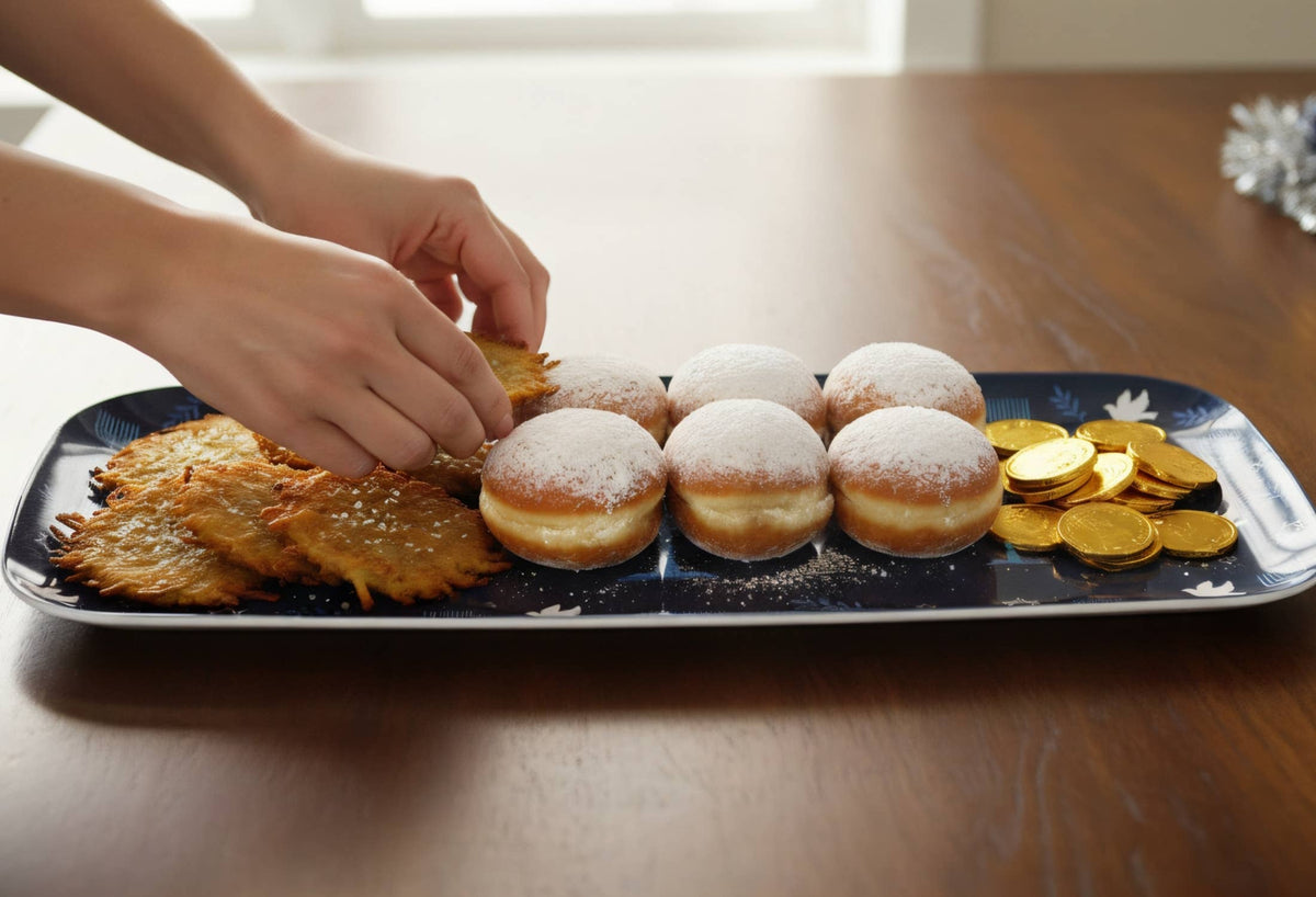 Hanukkah 15" Melamine Tray