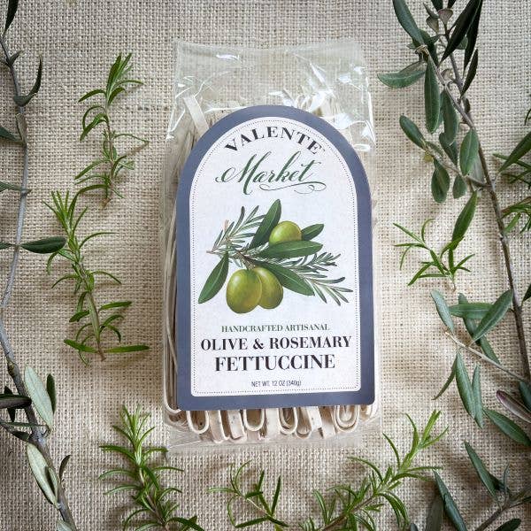 Rosemary Olive Fettuccine / Dry Pasta / Specialty Pasta