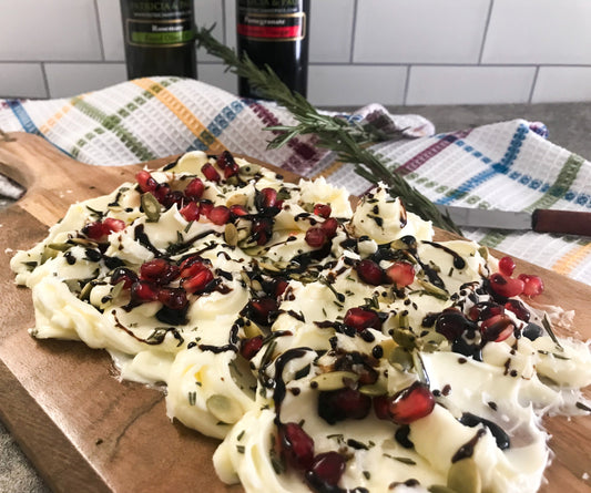 Rosemary and Pomegranate Butter Board