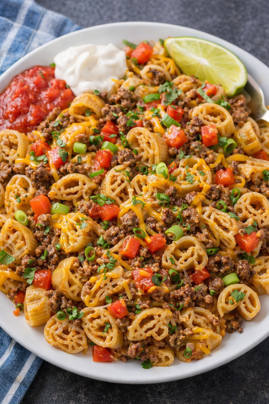 Tailgate Taco Pasta Salad