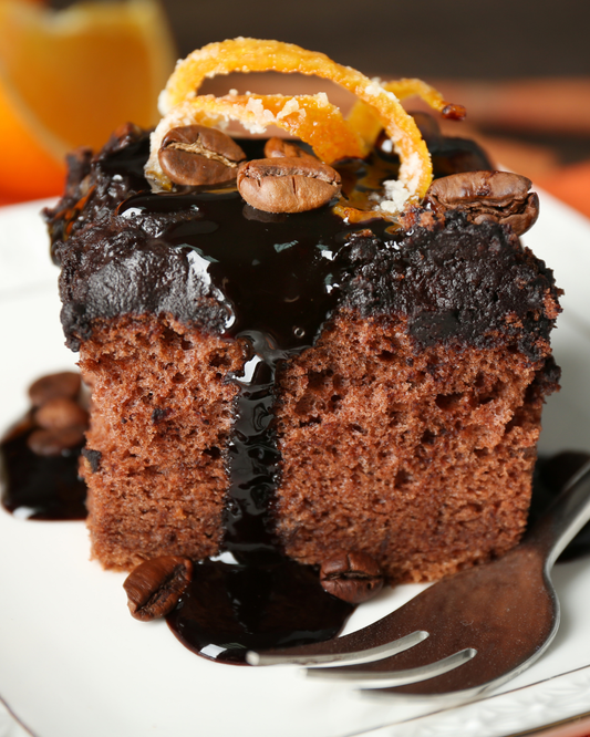 Blood Orange Chocolate Olive Oil Cake