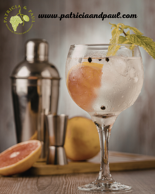 Grapefruit Balsamic Gin Fizz⁠