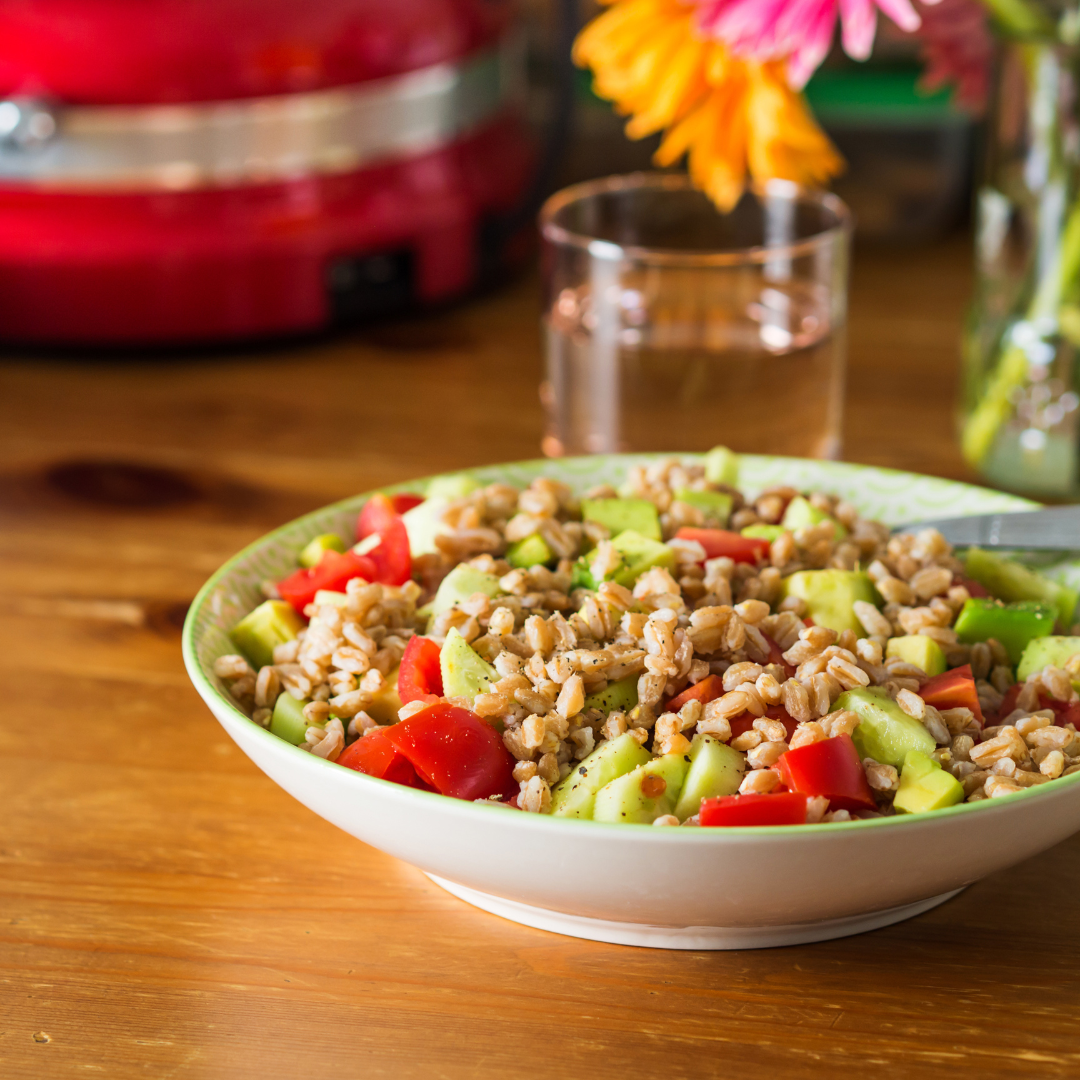 Mediterranean Farro Salad