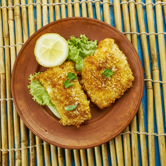 Panko Crusted Cod