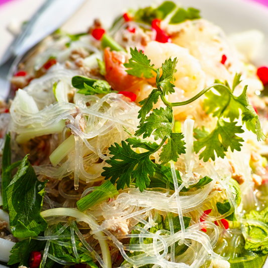 Prawn Rice Noodle Salad