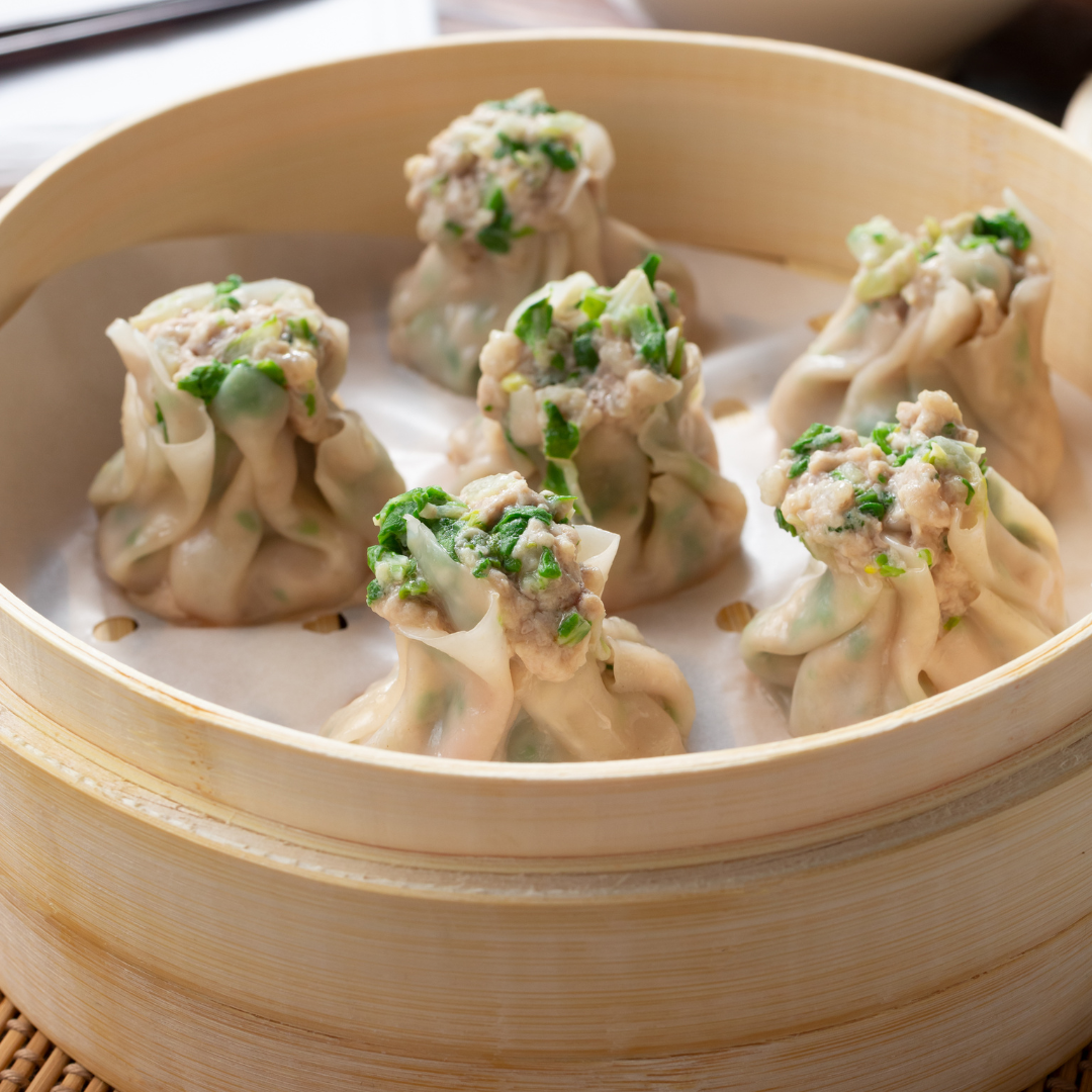 Steamed Pork and Mushroom Shumai