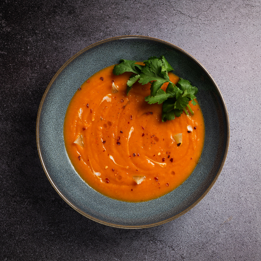 Spicy Roasted Carrot Soup