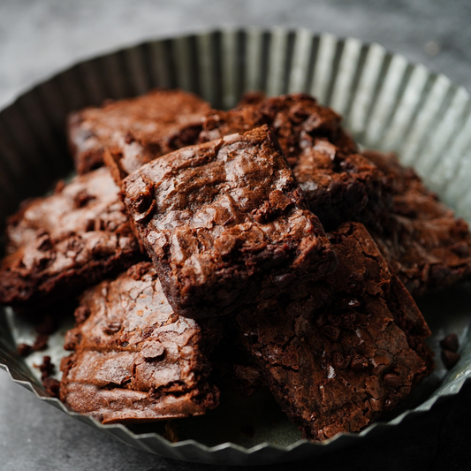 Blood Orange Brownies