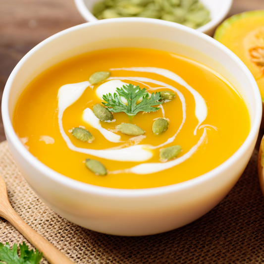 Butternut Squash and Apple Bisque