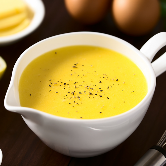 Buttery Olive Oil Hollandaise Sauce