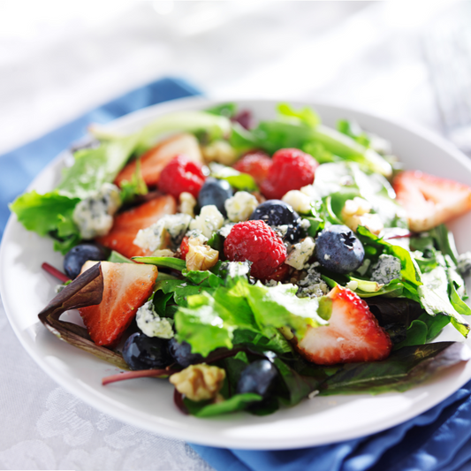 Lavender and Strawberry Salad