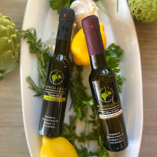 Tuscan Herb EVOO & Sicilian Lemon White Balsamic Pairing