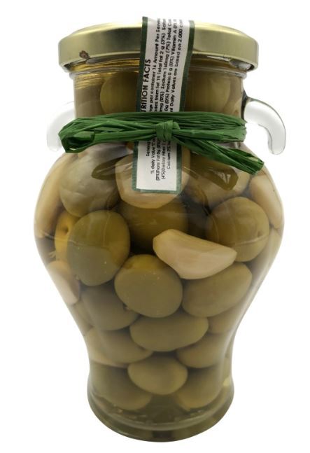 Garlic stuffed olives