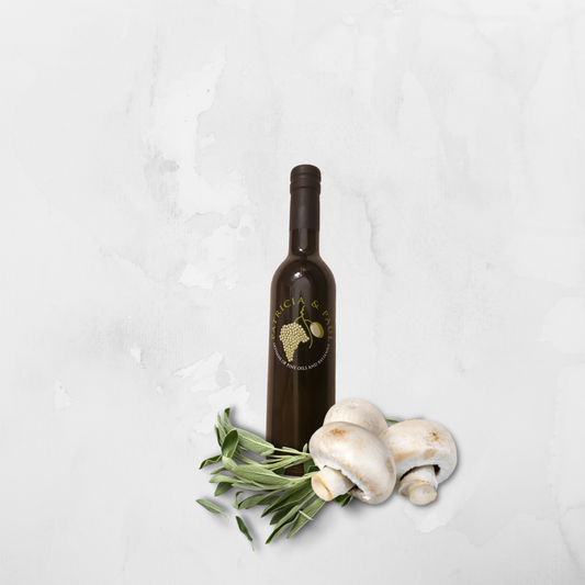 Wild Mushroom and Sage Infused Olive Oil