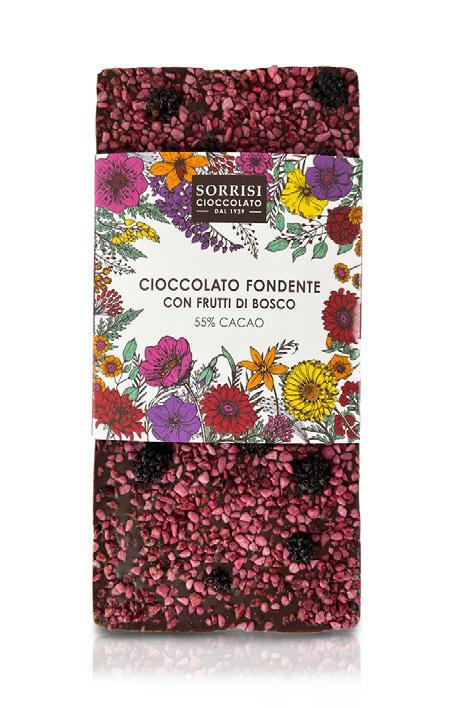 Dark Chocolate bar with Forest Fruit