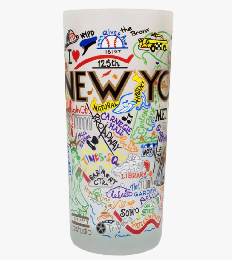 New York Drinking Glasses