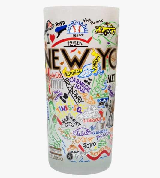 New York Drinking Glasses