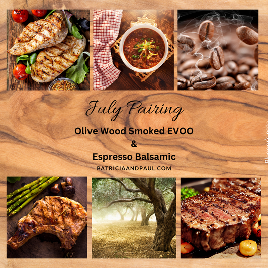 Olive Wood Smoked EVOO & Espresso Balsamic Pairing