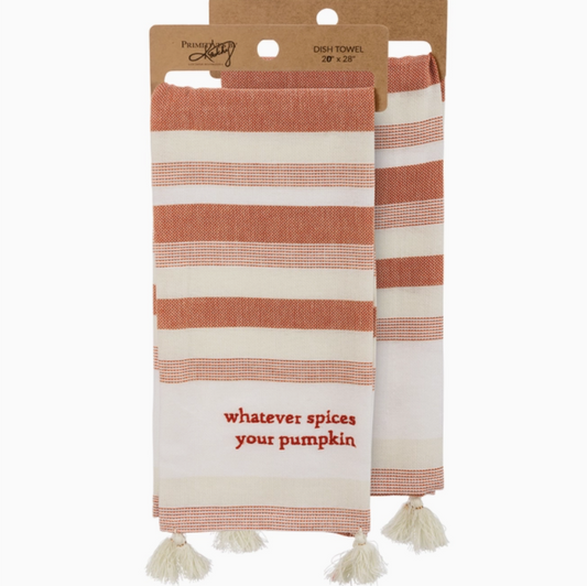 Whatever Spices your Pumpkin Kitchen Towel