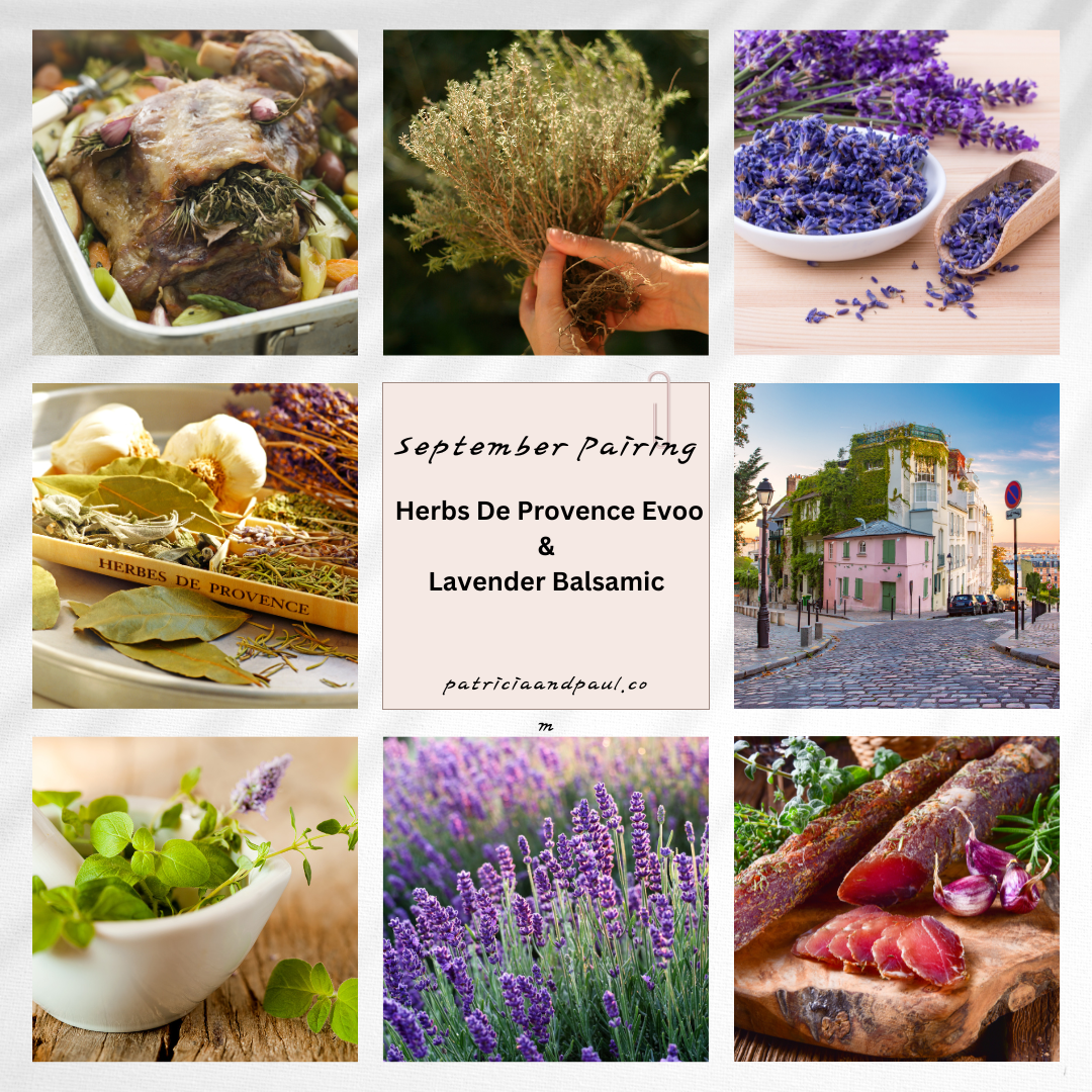 Herbs de Provence EVOO & Lavender Balsamic Pairing