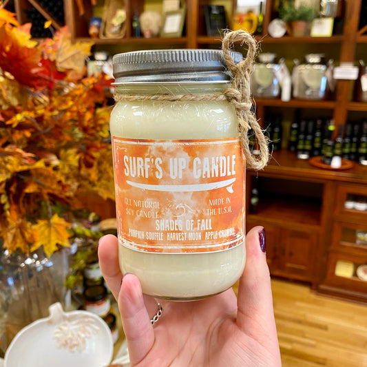 Shades of Fall All Natural Soy Candle