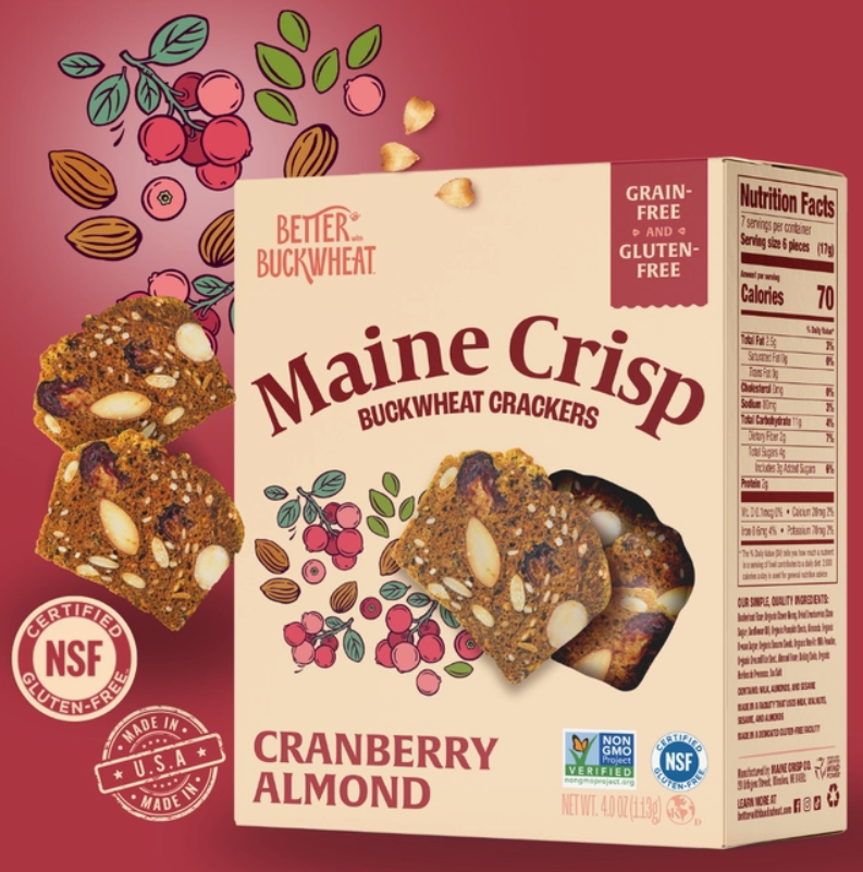 Cranberry Almond Crisps