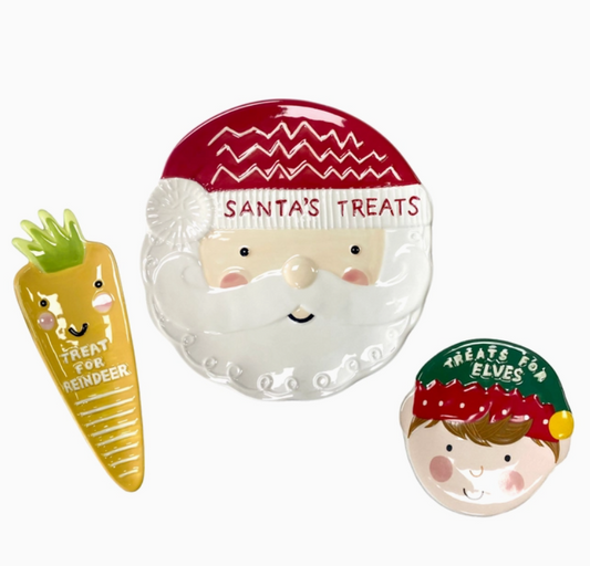 3 Piece Santa Treat Set