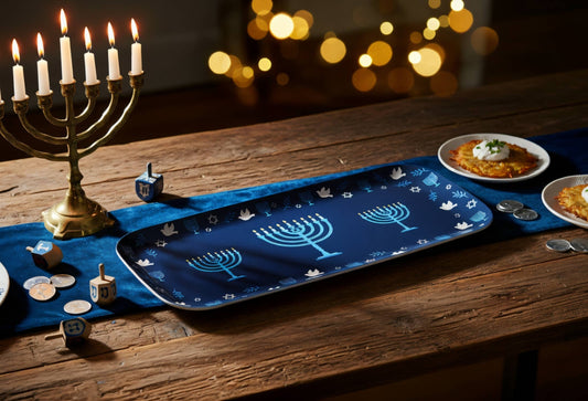 Hanukkah 15" Melamine Tray
