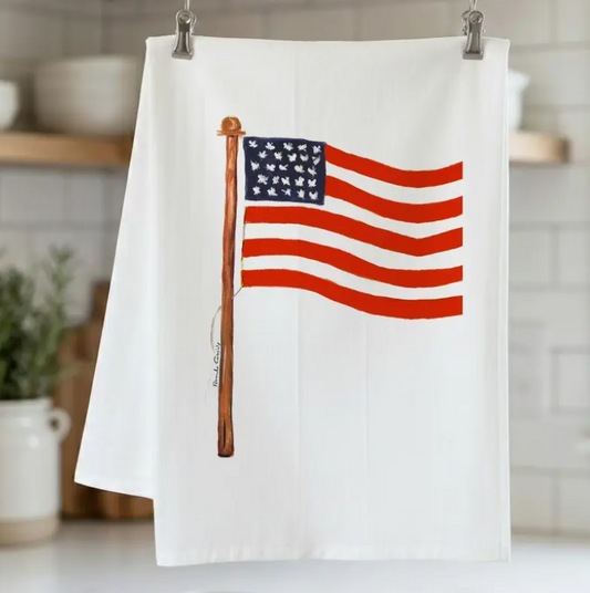 America Flag Kitchen Towel