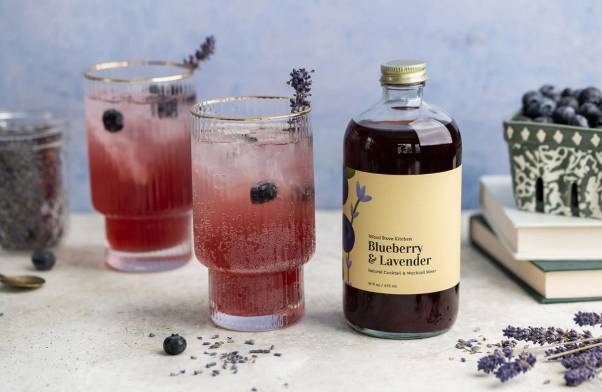 Blueberry & Lavender Cocktail Mixer