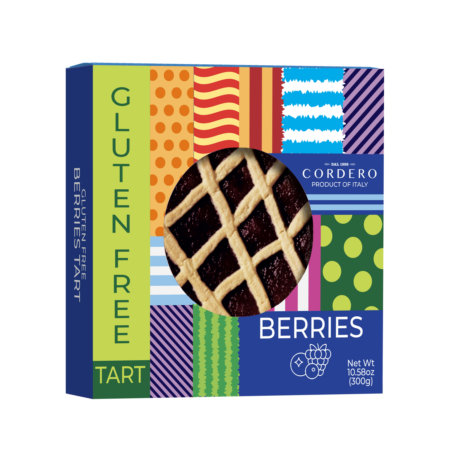 Wild Berries Jam Tart, Gluten Free