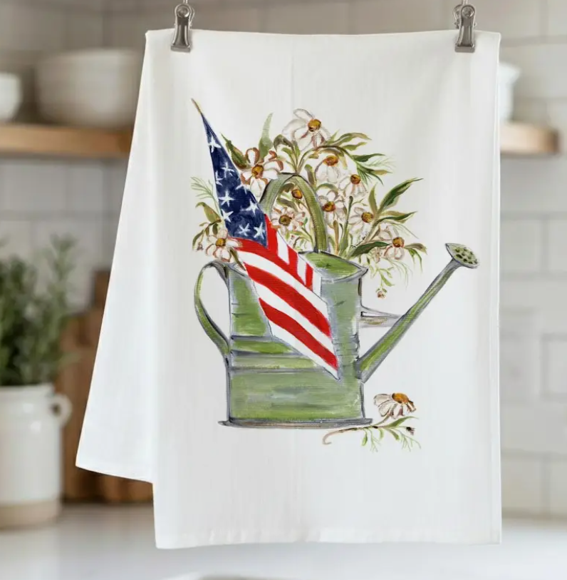 America Country Flag Kitchen Towel