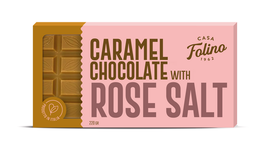 Caramel Chocolate with Rose Salt