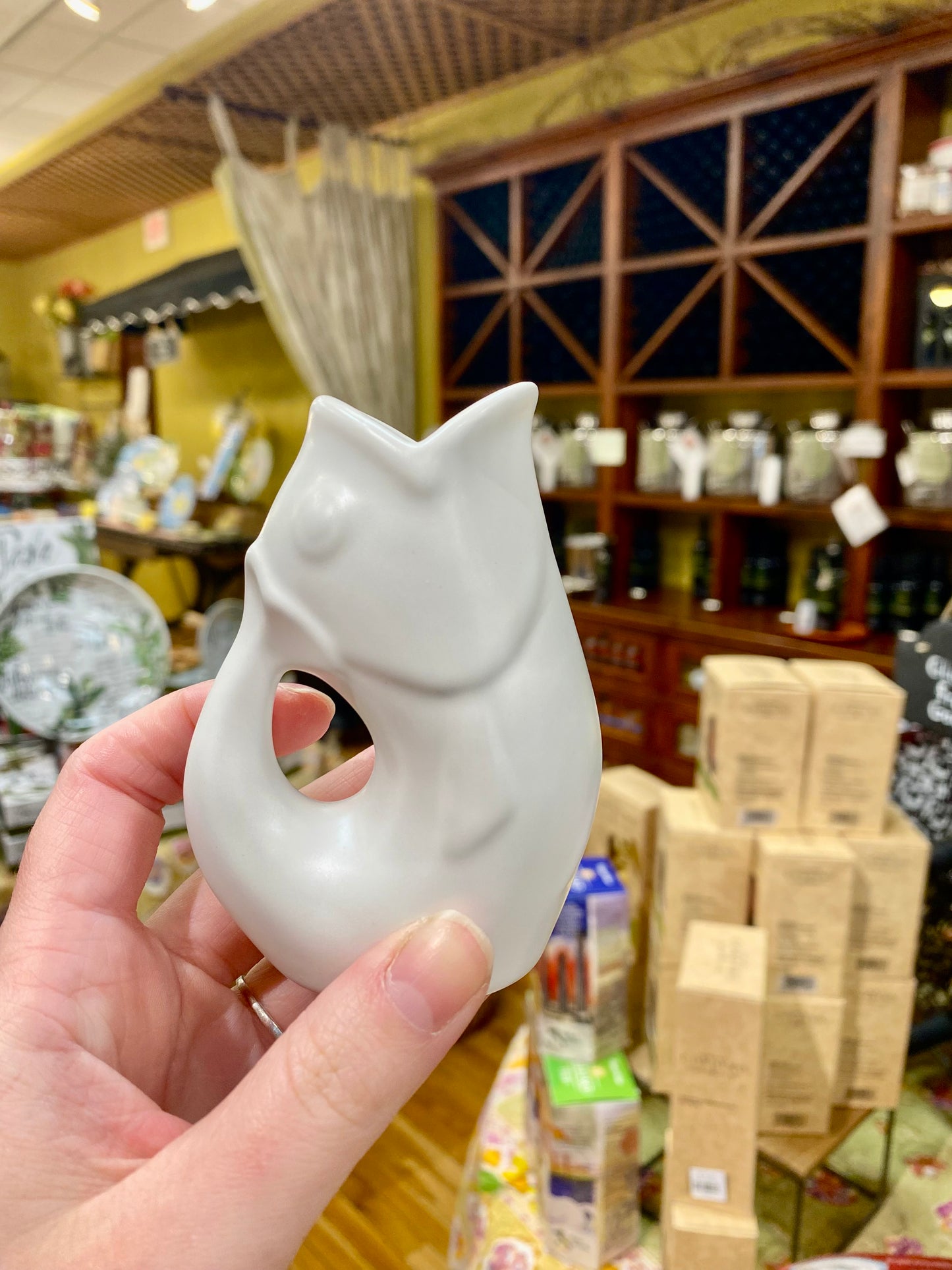 Baby White Gurgle Pot